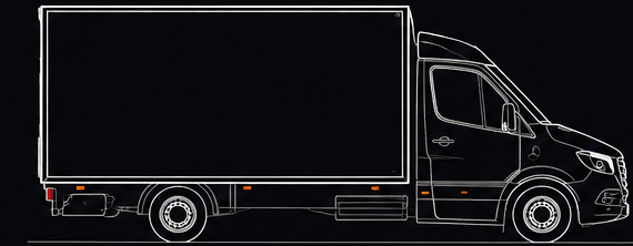 Mercedes-Benz Sprinter Koffer 3,5t